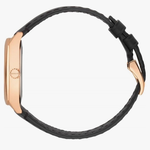 Authentic Gucci GG2570 Women’s Watch - 29 mm Gold and Black - Picture 10 of 10